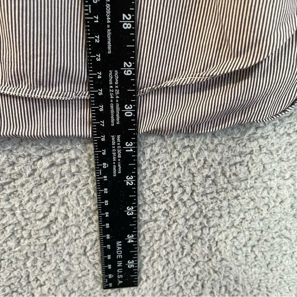 J. Crew Shirt Mens XL Striped Preppy‎ Casual Button Front